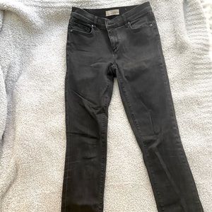 Loft mid-rise black jean leggings